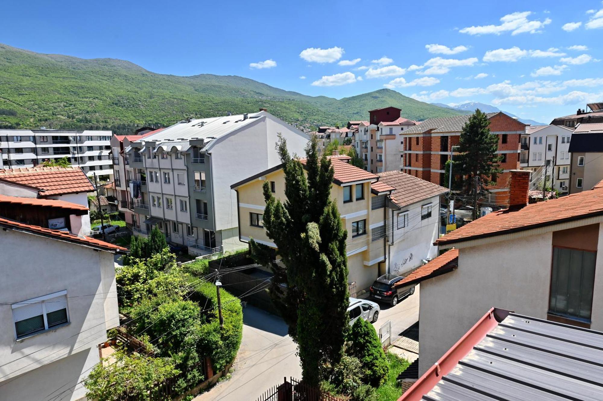 Blue Lake Hostel Ohrid Exterior foto